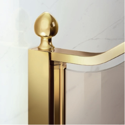 Vismara Vetro Gold душова кабіна кутова 90*90