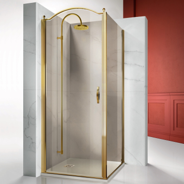 Vismara Vetro Gold душова кабіна кутова 90*90