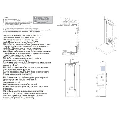 Hafro Rigenera 200 Колона з парогенератором 4RIA3S0 3kw