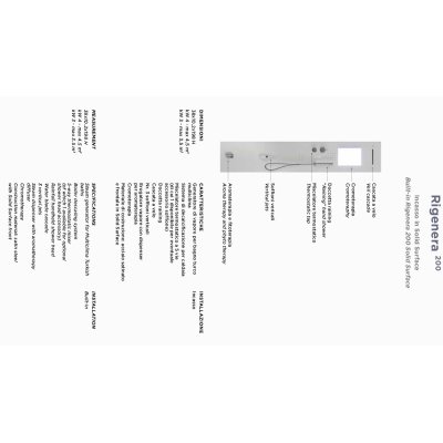 Hafro Rigenera 200 Колона з парогенератором 4RIB1N0 3kw