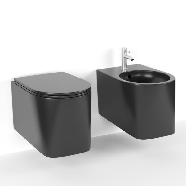 Axa Ceramica Dp Horim унітаз консольний чорний