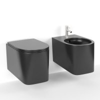 Axa Ceramica Dp Horim біде консольний чорний