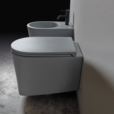 Axa Ceramica Dp Horim біде консольний чорний