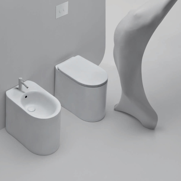 Axa Ceramica Delano біде білий підлоговий