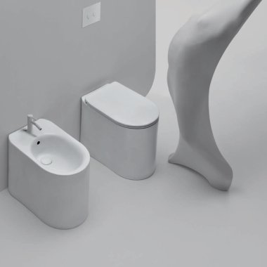 Axa Ceramica Delano біде білий підлоговий