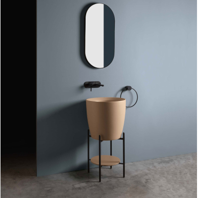 Axa Ceramica Kracklite Раковина накладна біла глянець