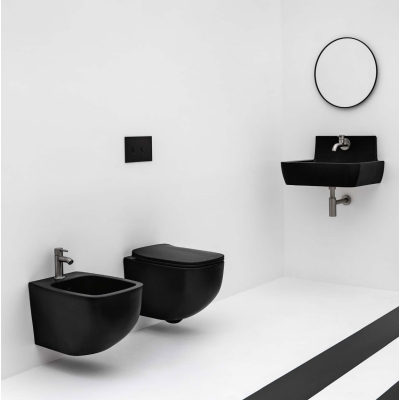 Axa Ceramica White Jam біде консольний білий