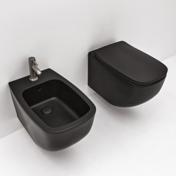 Axa Ceramica White Jam унітаз консольний чорний