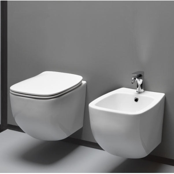 Axa Ceramica White Jam біде консольний білий
