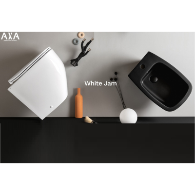 Axa Ceramica White Jam біде консольний білий