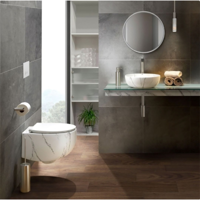 AeT Dot 2.0 унітаз консольний effetto marmo bianco