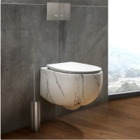 AeT Dot 2.0 унітаз консольний effetto marmo bianco AeT Dot 2.0 унітаз консольний effetto marmo bianco