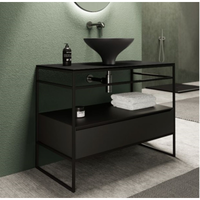 Alice ceramica EQUILIBRIUM+UNI Раковина з консоллю кольорова