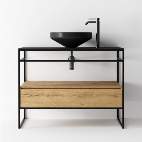 Alice ceramica EQUILIBRIUM+UNI Раковина з консоллю кольорова