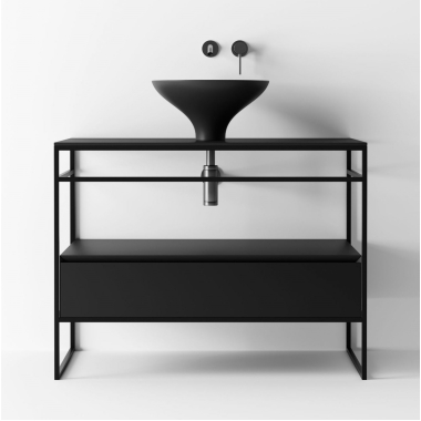 Alice ceramica EQUILIBRIUM+UNI Раковина з консоллю кольорова