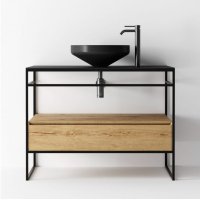 Alice ceramica EQUILIBRIUM+UNI Раковина з консоллю кольорова