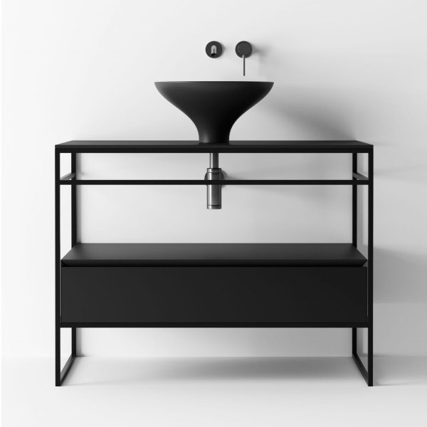 Alice ceramica EQUILIBRIUM+UNI Раковина з консоллю кольорова