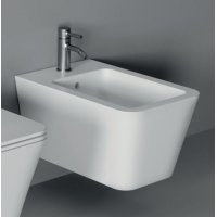 Alice ceramica Hide Square біде консольний білий глянець