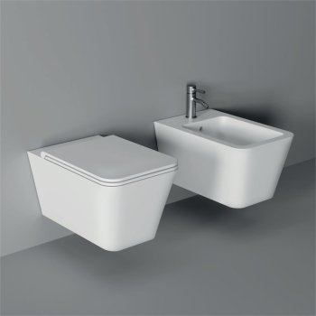 Alice ceramica Hide Square55 унітаз консольний 