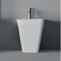 Alice ceramica Hide Square біде білий підлоговий глянець Alice ceramica Hide Square біде білий підлоговий глянець