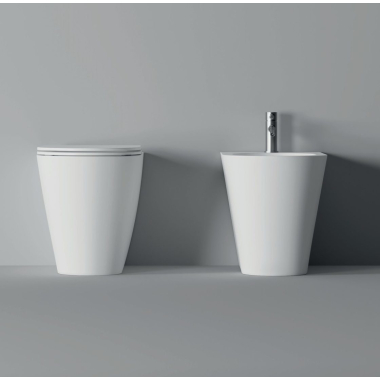Alice ceramica Hide Round57 унітаз підлоговий 