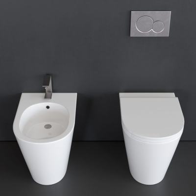 Alice ceramica Hide Round57 унітаз підлоговий 