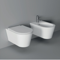 Alice ceramica Hide Round57 унітаз консольний