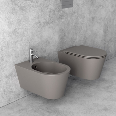 Alice ceramica Hide Round57 унітаз консольний