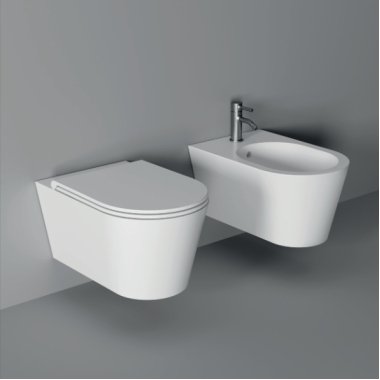 Alice ceramica Hide Round57 унітаз консольний