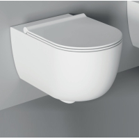 Alice ceramica - Unica55 Унітаз консольний білий матовий Alice ceramica - Unica55 Унітаз консольний білий матовий
