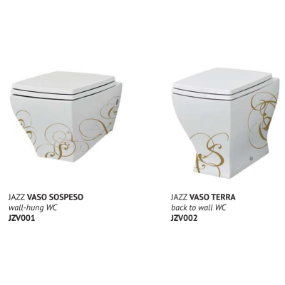 ArtCeram Jazz Luxury LETTERING унітаз підлоговий