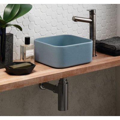 Cielo Minimo square раковина накладна кольорова