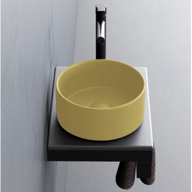 Cielo Minimo round раковина накладна кольорова