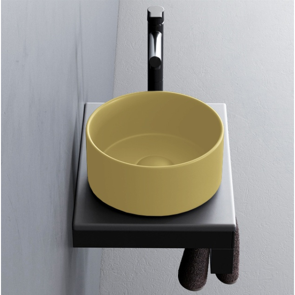 Cielo Minimo round раковина накладна кольорова