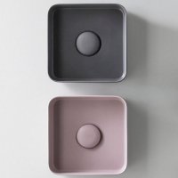 Cielo Minimo square раковина накладна кольорова