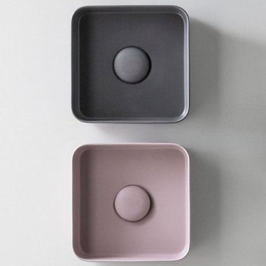 Cielo Minimo square раковина накладна кольорова