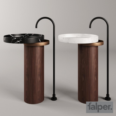 Раковина окремо стоїть Falper - Eccentrico Carrara