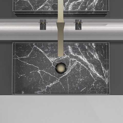 Glass Design Skyline XL Marble настільна раковина