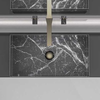 Glass Design Skyline XL Marble настільна раковина