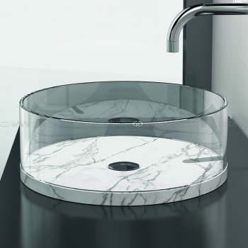Glass Design Xtreme Small Marble настільна раковина