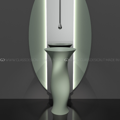 Glass Design Dame Haute Couture раковина підлогова