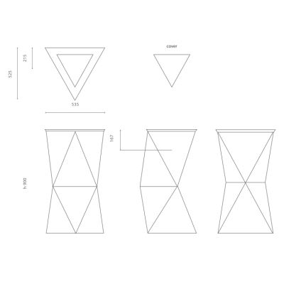 Glass Design Spazio раковина підлогова