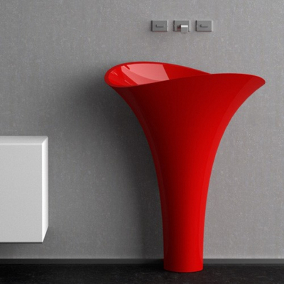 Glass Design Flower Evolution раковина підлогова