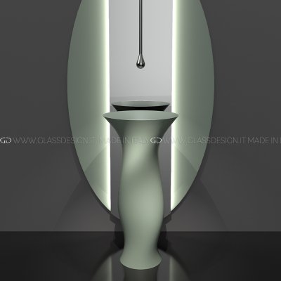 Glass Design Dame Haute Couture раковина підлогова