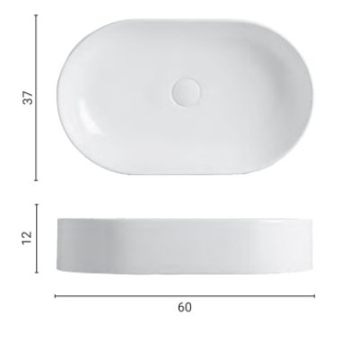 Nic Design Pin раковина накладна 60 см