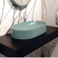 Nic Design Pin раковина накладна 001 714 55см Aloe
