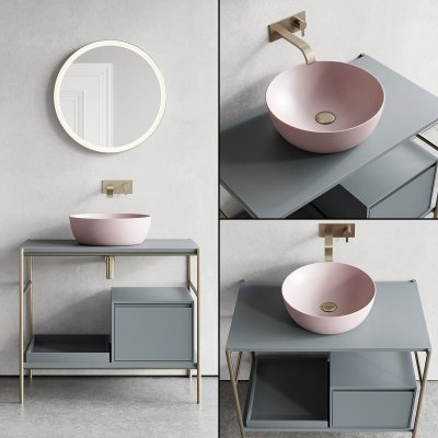 Nic Design Ovvio раковина накладна 38см