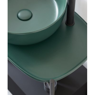 SCARABEO Glam раковина накладна 33см