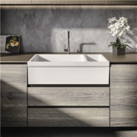 Simas Kitchen Sink кухонна мийка подвійна 90см