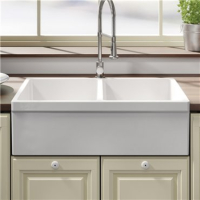 Simas Kitchen Sink кухонна мийка подвійна 83 см